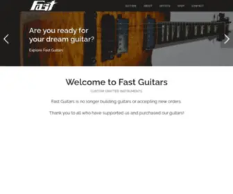 Fastguitars.com(Fast Guitars) Screenshot