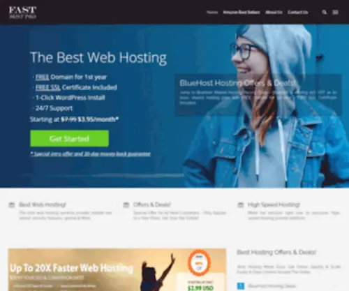 Fasthostpro.com(Best Hosting Offers) Screenshot