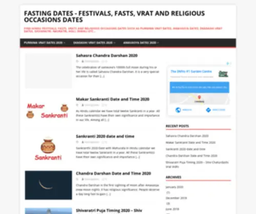 Fastingdates.com(Fastingdates) Screenshot