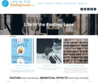 Fastinglane.com(Fasting Lane) Screenshot