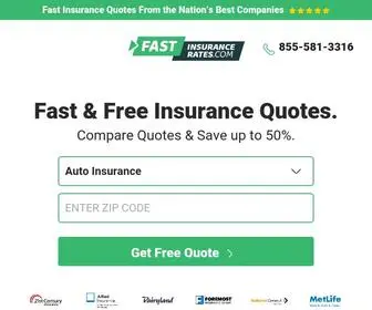 Fastinsurancerates.com(Compare Insurance Quotes Instantly) Screenshot