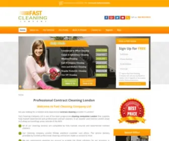 Fastklean.net(Fast Cleaning Company) Screenshot
