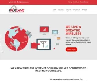 Fastlanenet.com(Fastlane Internet) Screenshot