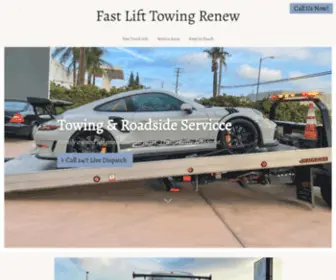 Fastlifttowing.com(Tow Truck info) Screenshot