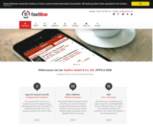 Fastline24.de(Fastline GmbH & Co. KG) Screenshot