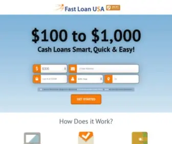 Fastloanusa.com(Quick & Easy online process for Cash Loans) Screenshot