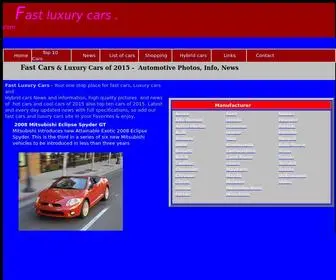 Fastluxurycars.com(Fast Cars) Screenshot