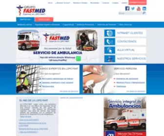 Fastmed.com.ve(Expertos en LOPCYMAT) Screenshot