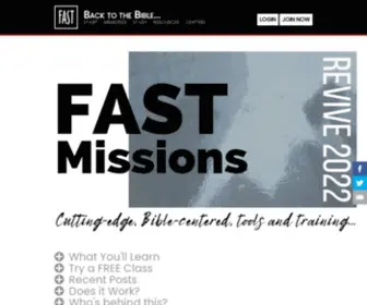 Fastmissions.com(FAST Welcome to FAST) Screenshot