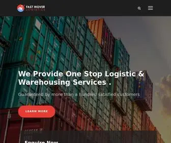 Fastmoverlogistics.com(Fastmover logistics) Screenshot