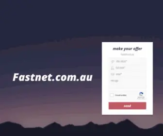 Fastnet.com.au(Dedicated) Screenshot