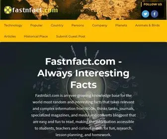 Fastnfact.com(Always Interesting Facts) Screenshot