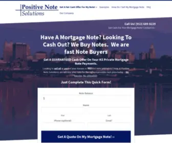 Fastnotesale.com(Sell A Note in MO) Screenshot