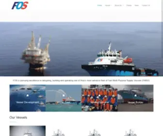 Fastoffshore.com.sg(The Future Offshore Vessel) Screenshot