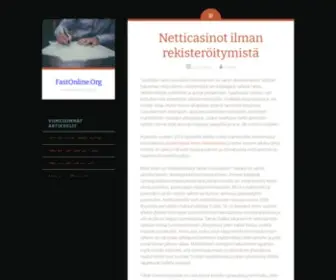 Fastonline.org Screenshot