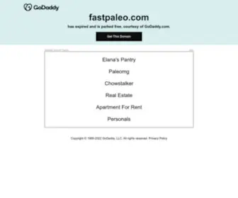 Fastpaleo.com(Share the hunger) Screenshot