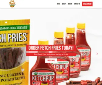 Fastpetfood.com(Organic "Fast Food" Themed Pet Food) Screenshot