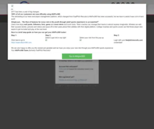 Fastpitchrecruits.com(FastPitch Recruits) Screenshot