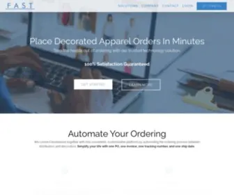 Fastplatform.com(Decoration and Fulfillment Automation Software) Screenshot