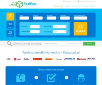 Fastpost.pl(Tanie przesyłki kurierskie) Screenshot