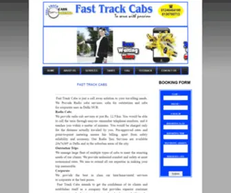 Fastrackcabs.com(Fast Track Cabs) Screenshot