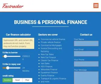 Fastracker.co.uk(Fastracker Finance) Screenshot