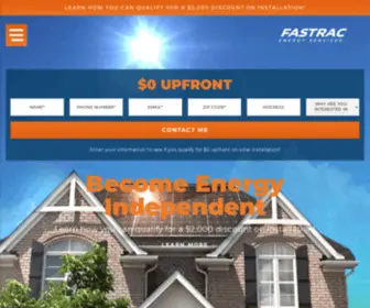 Fastracsolar.com(Solar Power Companies For Home Or Business) Screenshot