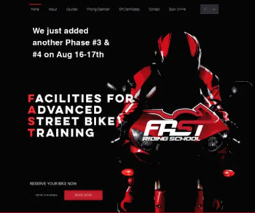 Fastridingschool.com(FAST RIDING SCHOOL) Screenshot