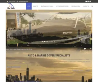 Fastsails.co.za(Custom Made Boat and Bakkie Covers) Screenshot