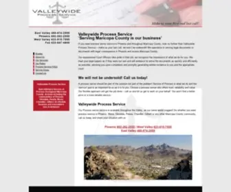 Fastserveaz.com(Valleywide Process Server service in Phoenix Arizona) Screenshot