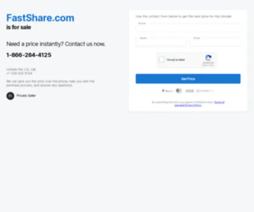 Fastshare.com(The Leading Fast Share Site on the Net) Screenshot