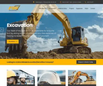 Fastsitework.com(FSW Excavating) Screenshot