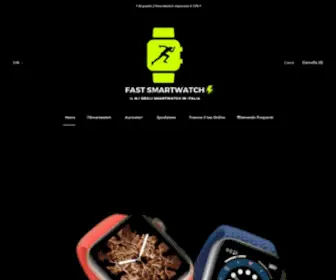 Fastsmartwatch.com(Lo Smartwatch n°1) Screenshot