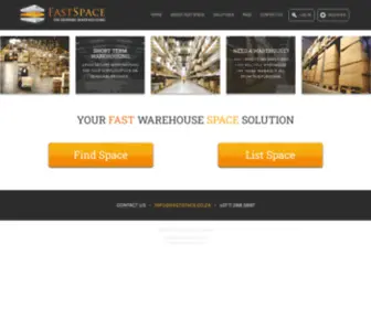 Fastspace.co.za(Fast Space) Screenshot