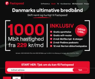 Fastspeed.dk(Fastspeed) Screenshot