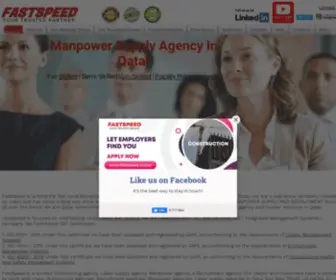 Fastspeed.online(Leading global manpower agency in Qatar) Screenshot