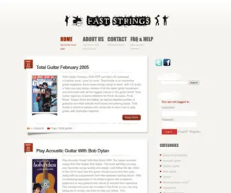 Faststrings.com(Music Lessons Download) Screenshot