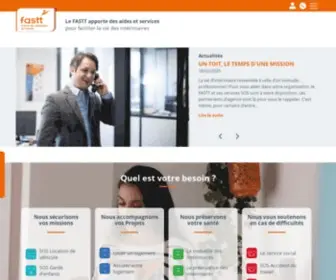 Fastt.org(Intérimaires : services et informations pratiques (logement) Screenshot