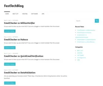 Fasttechblog.com(The Fast Tech Blog) Screenshot
