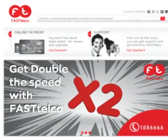 Fasttelco.com(FASTtelco) Screenshot
