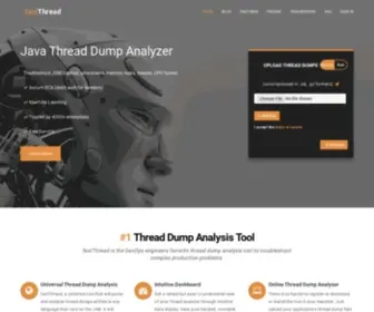 Fastthread.io(Smart Java thread dump analyzer) Screenshot