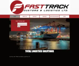 Fasttrackcustoms.co.nz(Fast Track Customs Limited) Screenshot