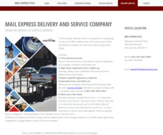 Fasttrackdeliveryinc.com(Courier Services) Screenshot