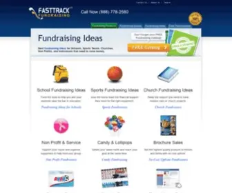 Fasttrackfundraising.com(Fundraising Ideas for a Rapidly Changing World) Screenshot