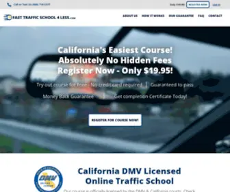 Fasttrafficschool4Less.com(Fasttrafficschool4Less) Screenshot