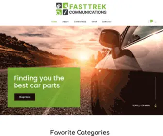 Fasttrekcommunications.com(FastTrek Communications) Screenshot