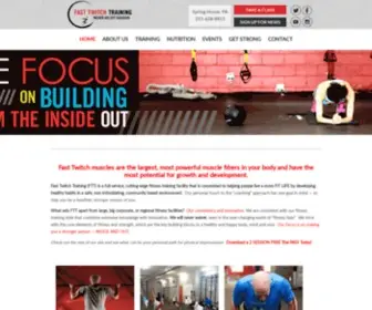 Fasttwitchtraininginc.com(Fast Twitch Training) Screenshot