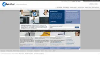 Fastvirtual.com(Web hosting) Screenshot