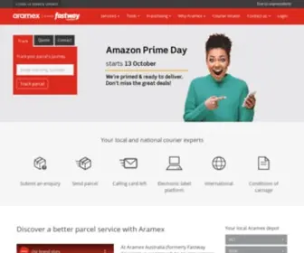 Fastway.com.au(Aramex Australia) Screenshot