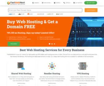 Fastwebhost.in(Cheap Web Hosting India) Screenshot